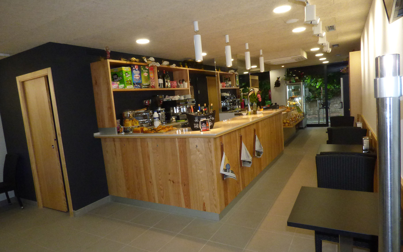 Foto reforma cafetería